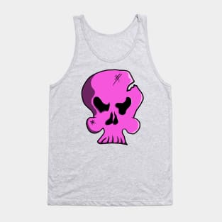 Pink skull Tank Top